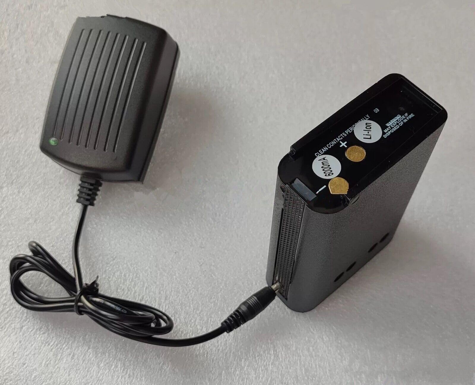 Battery and Adapter Compatible with Motorola Astro Saber Battery and Charger Replacement