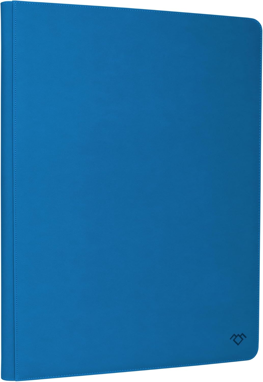 36‑Pocket Ringless Trading Card Binder – Holds 2304 Cards, Side‑Loading Black Pages, Zipper Collection Album for TCG & Sports Cards (Blue)