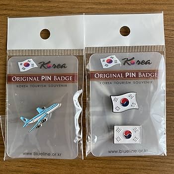 バッジ　韓国　国旗　KOREA 楽天市場】国旗 バッジ 韓国の通販