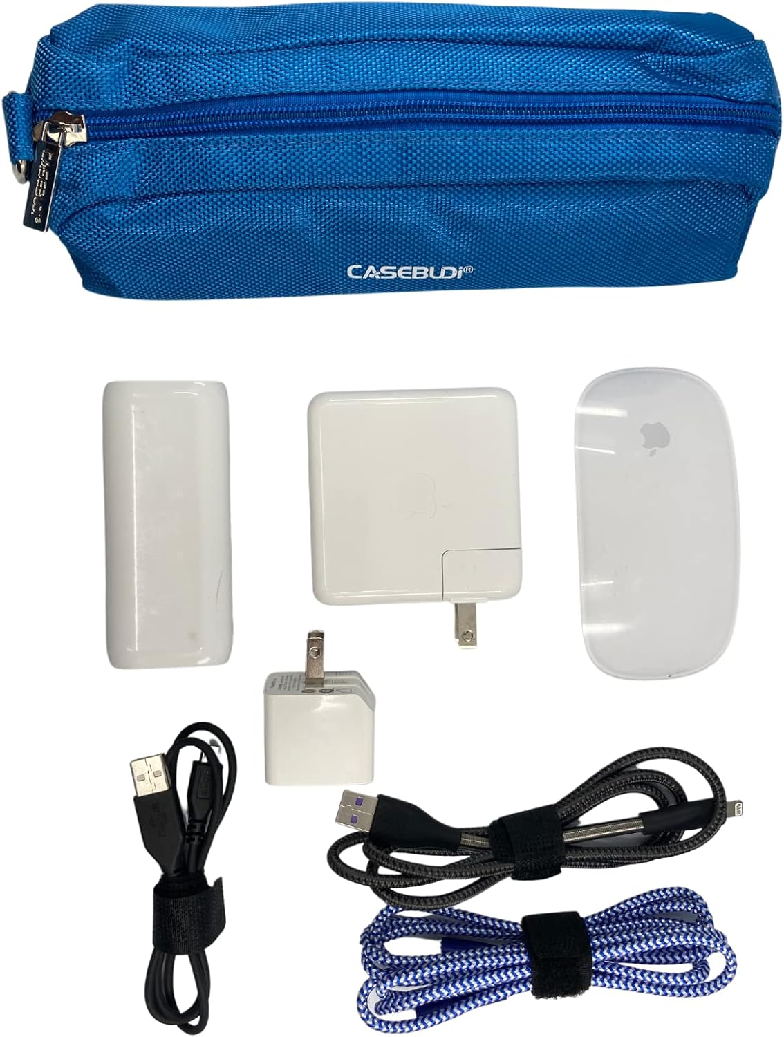 Electronics Organizer Case - Ballistic Nylon (Sky Blue)