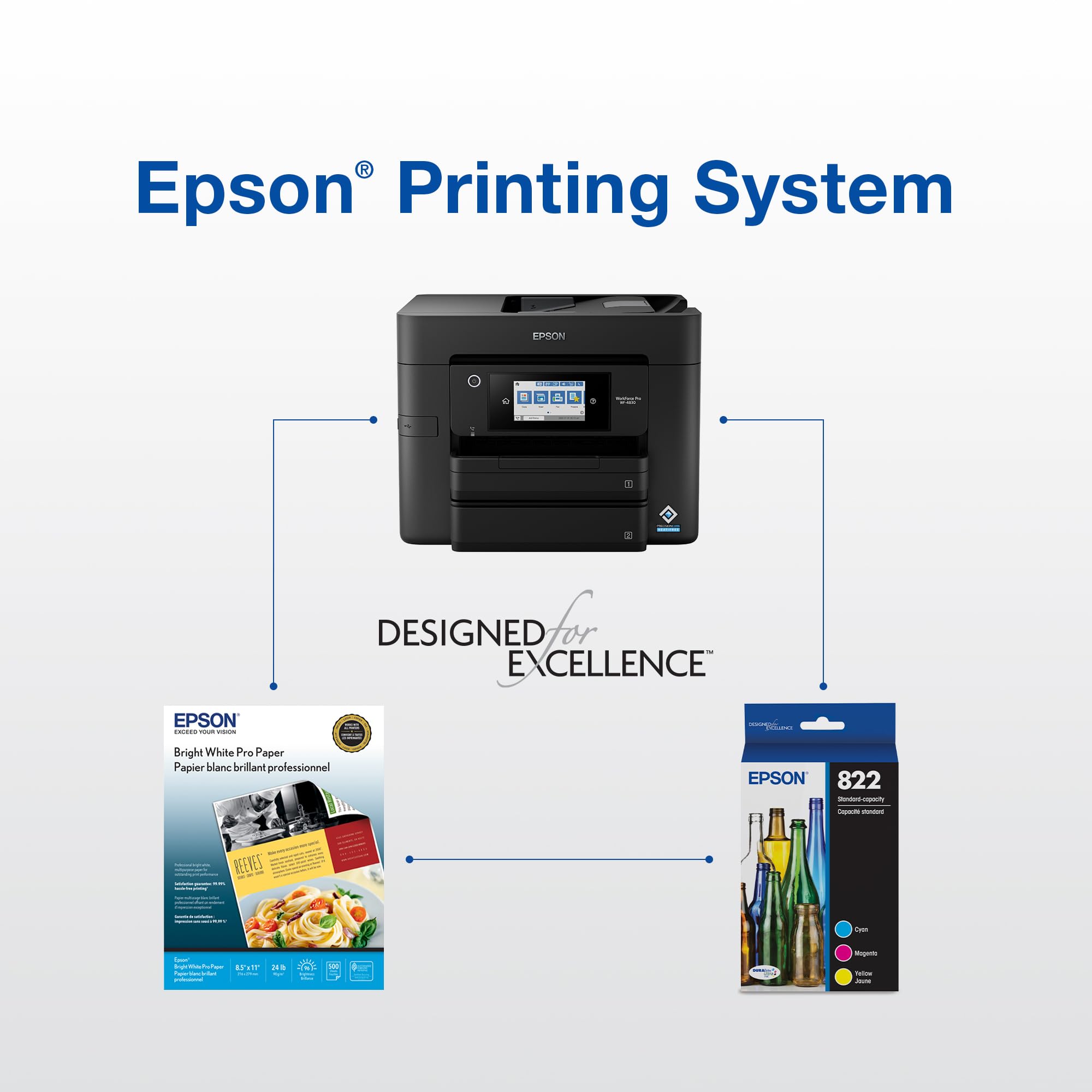 Amazon.com: EPSON 822 DURABrite Ultra Ink Standard Capacity Cyan