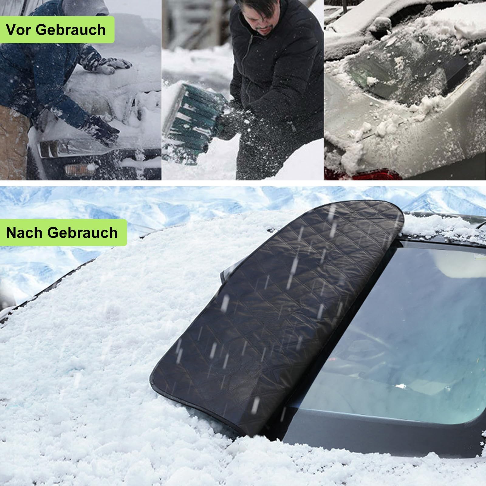 Voorruit Afdekking Auto Voorruitafdekking Voor De Auto, Winter, Ultra Dikke Voorruitafdekking Met 2 Spiegelafdekkingen, Opvouwbaar, Ijsbeschermingsfolie Voor Auto, Sneeuw, Vorst, Zon Winter Bescherming Sneeuw Voorruit Afdekking Auto Voorruitafdekking Voor De Auto, Winter, Ultra Dikke Voorruitafdekking Met 2 Spiegelafdekkingen, Opvouwbaar, Ijsbeschermingsfolie Voor Auto, Sneeuw, Vorst, Zon Winter Bescherming Sneeuw