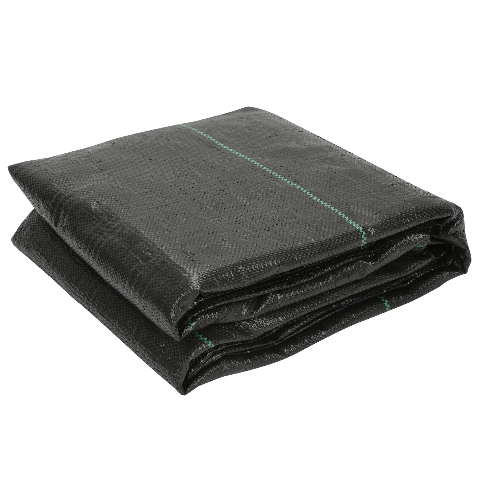 2 vellones para malas hierbas, 2 m x 25 m, tejido para el suelo, permeable al agua y resistente a los desgarros, resistente a los rayos UV, respetuoso con el medio ambiente, para jardín,