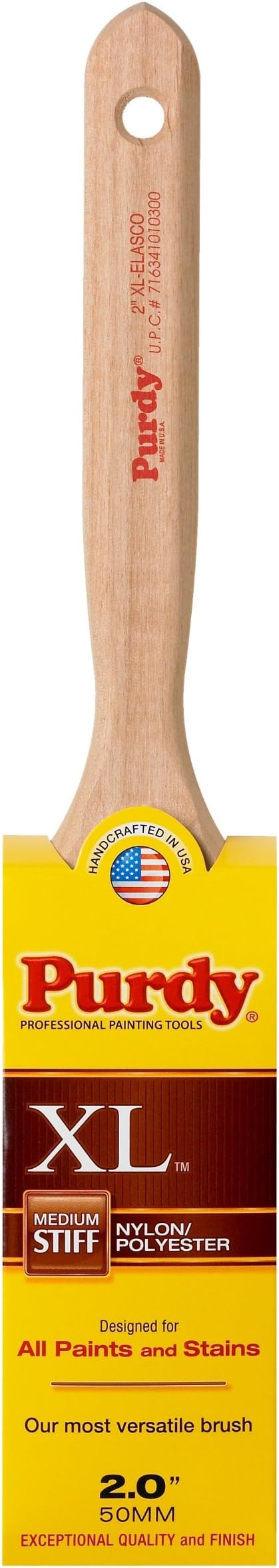 Purdy144100320 XL Flat Trim Elasco Brush, 2"