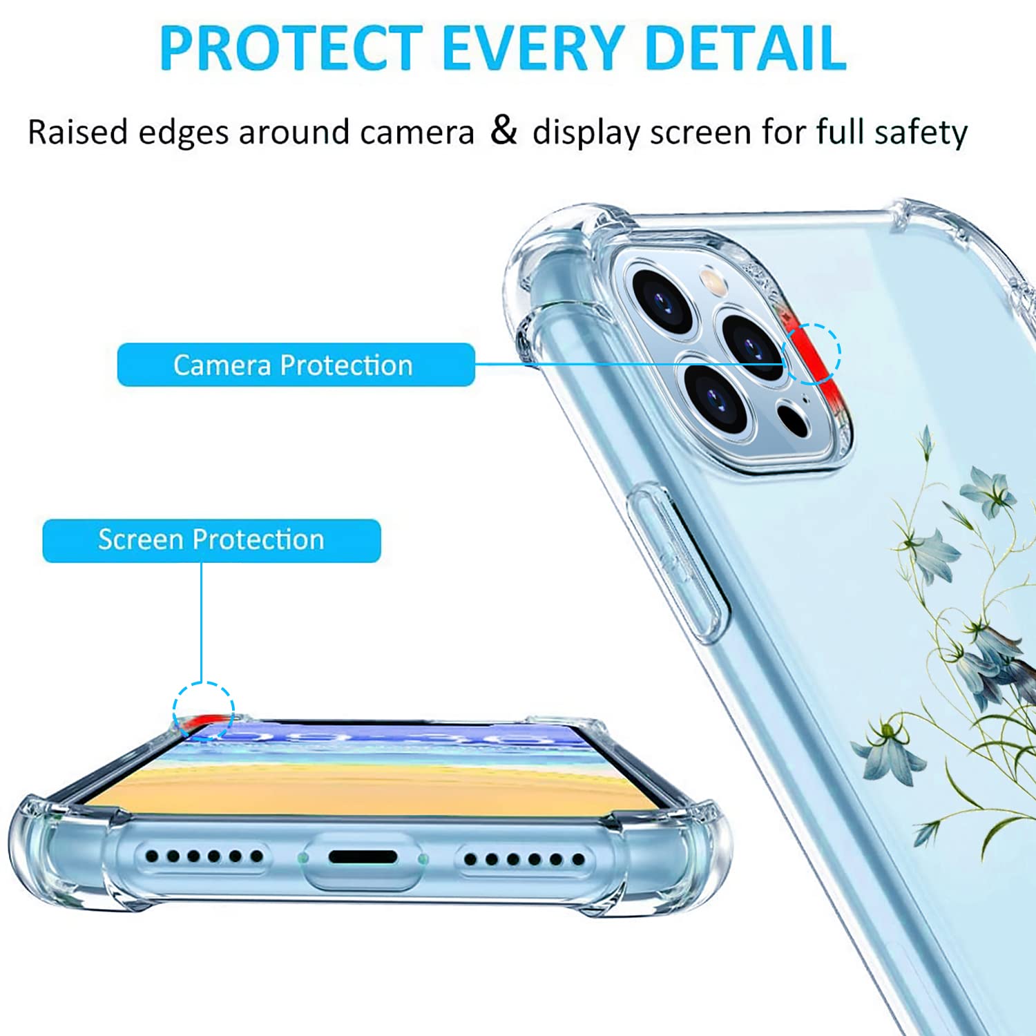 SATURCASE Beau Lumineux Fluorescent Ultra Mince Flexible Doux TPU Gel Silicone Protecteur Arrière Housse Étui Pour Xiaomi Redmi Note 9S / Note 9 Pro/Note 9 Pro Max (XSK-6