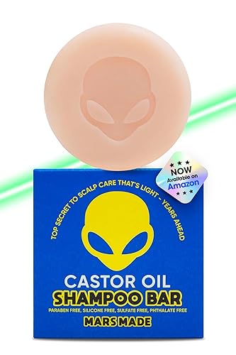 Elección líder Barras de champú de aceite de ricino para el cuidado del cabello  Jabón en barra natural hidratante e hidratante  Barra de champú de