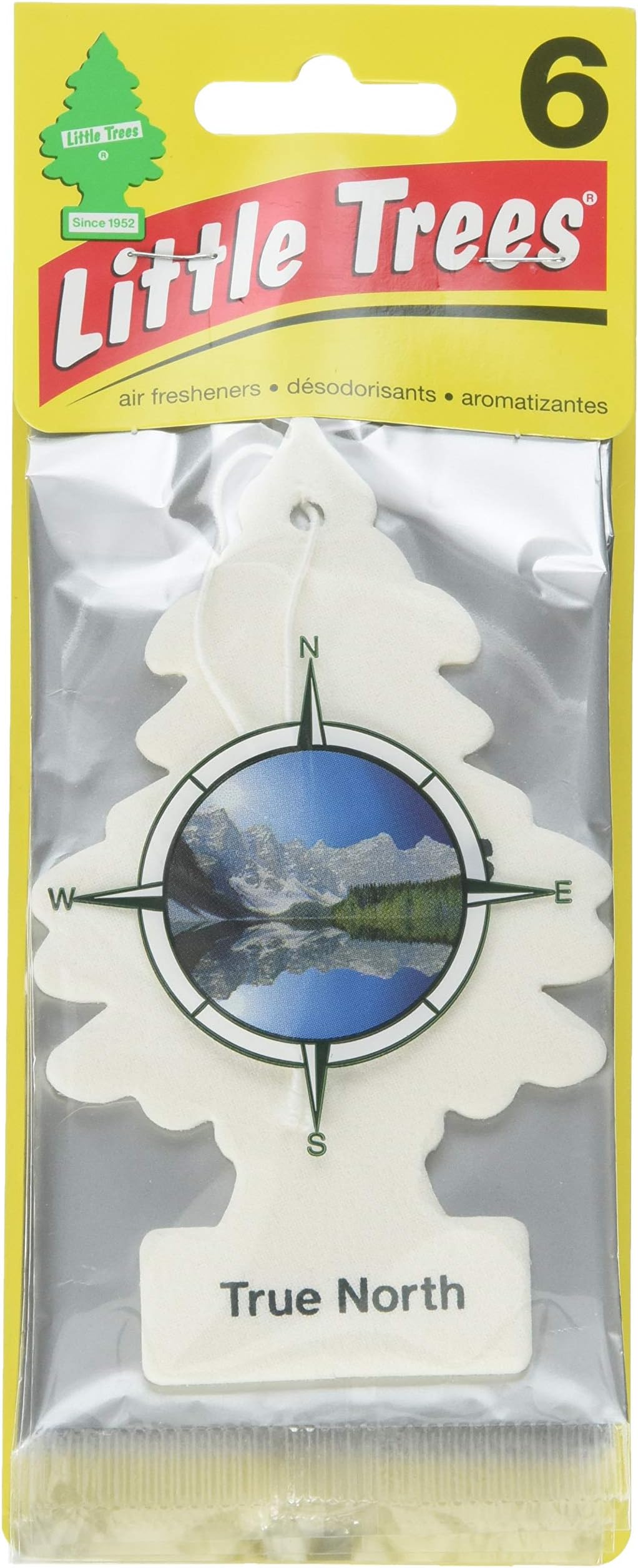 Car Air Freshener 6-Pack (True North)