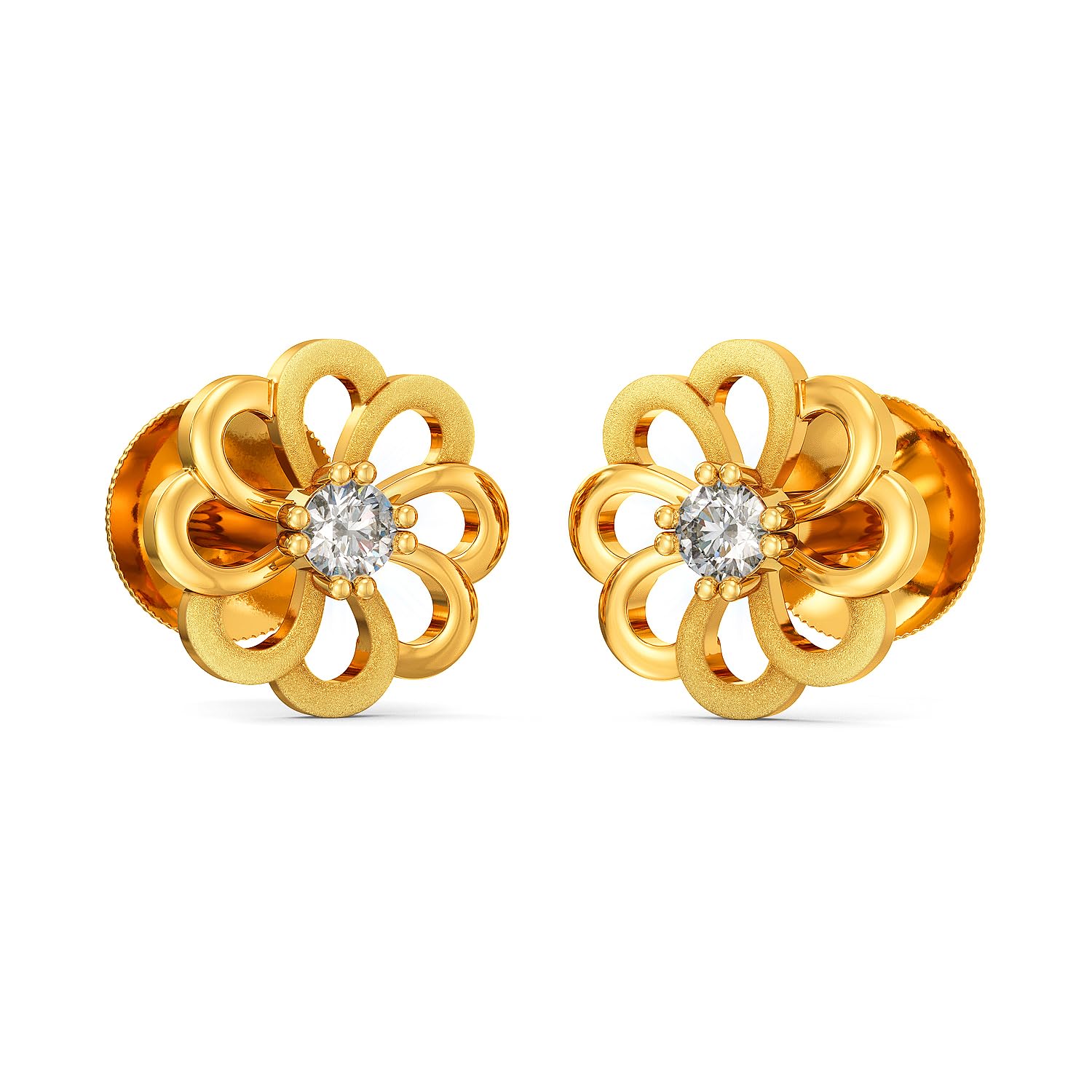 Joyalukkas Women 22K (916) Floral Glimmer Earring (B0CVB9FPQM) Amazon Price History, Amazon Price Tracker