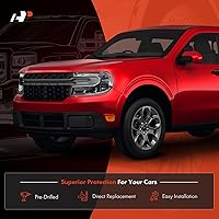 Vista 9 de A-Premium Solapas de barro Compatibles con Ford Maverick 2025 2024 2023 2022 Protectores contra salpicaduras para parachoques Delantero y trasero
