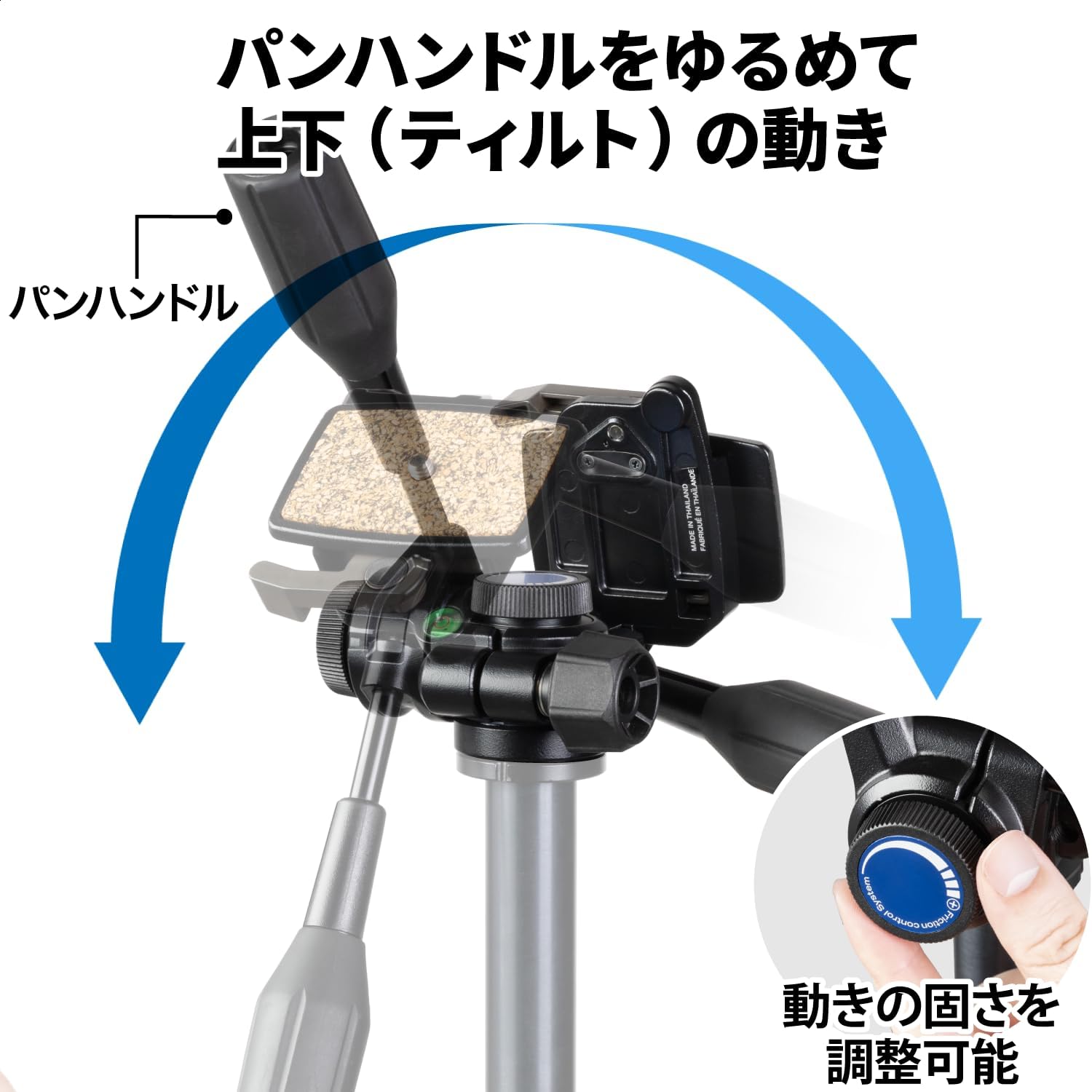 Slik SH-737HD 206690 3-Way Head for Video