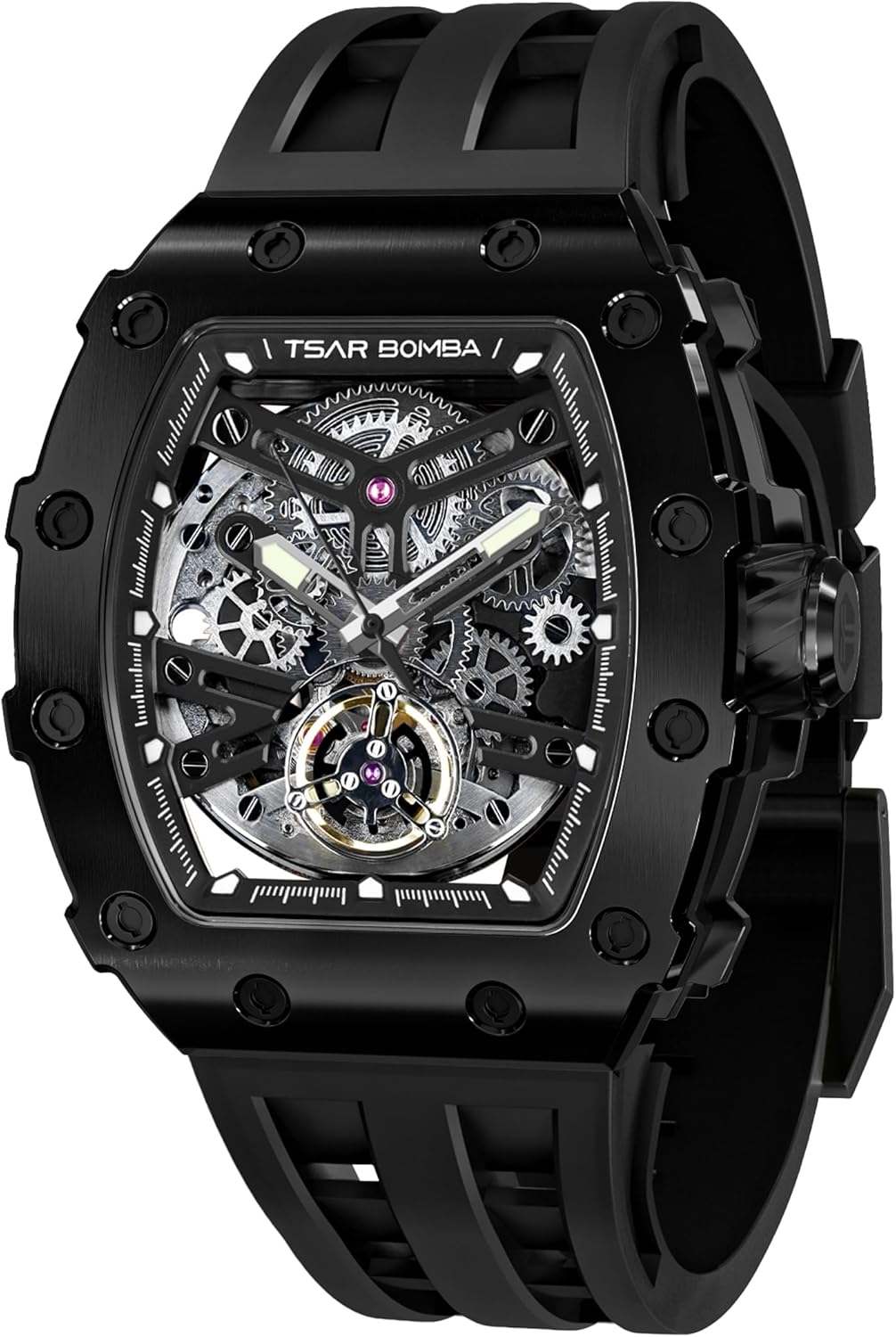 TSAR BOMBA Luxury Men’s Automatic Mechanical Watch – 50M