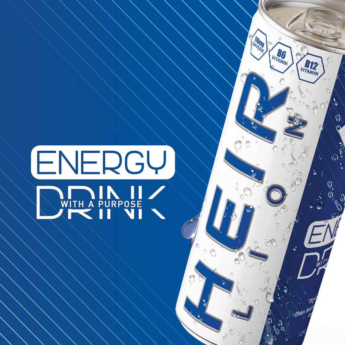 HEIR LION | The First Christian Energy Drink Natural Energy Drink – 12 Pack, 12oz Cans – Healthy, Low-Carb & Clean Energy – Natural Caffeine for Focus, Endurance & Workout – Prime Energy Alternative