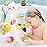 33 PCS Bath Toys for Toddlers and Babies, Bathtub Toy Set with Shower, Rubber Ducks, Floating Toys, Great Christ Gift for Kids