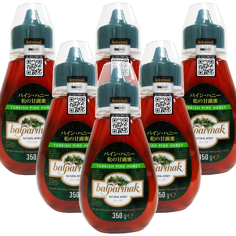 バルパルマック パイン・ハニー ３５０ｇ ６本セット トルコ産  はちみつ 蜂蜜 松の蜂蜜 甘露蜜 送料込み Amazon | バルパルマック パイン・ハニー 350g 6本セット トルコ