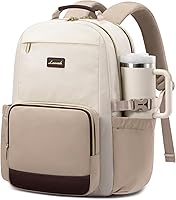 Vista 45 de LOVEVOOK Mochila para laptop para mujer, 15,6 pulg.