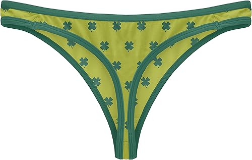 Miniatura 2 de KICKEE Womens Lucky Clover Underwear, Super Soft Undies, Seamless All Day Comfort