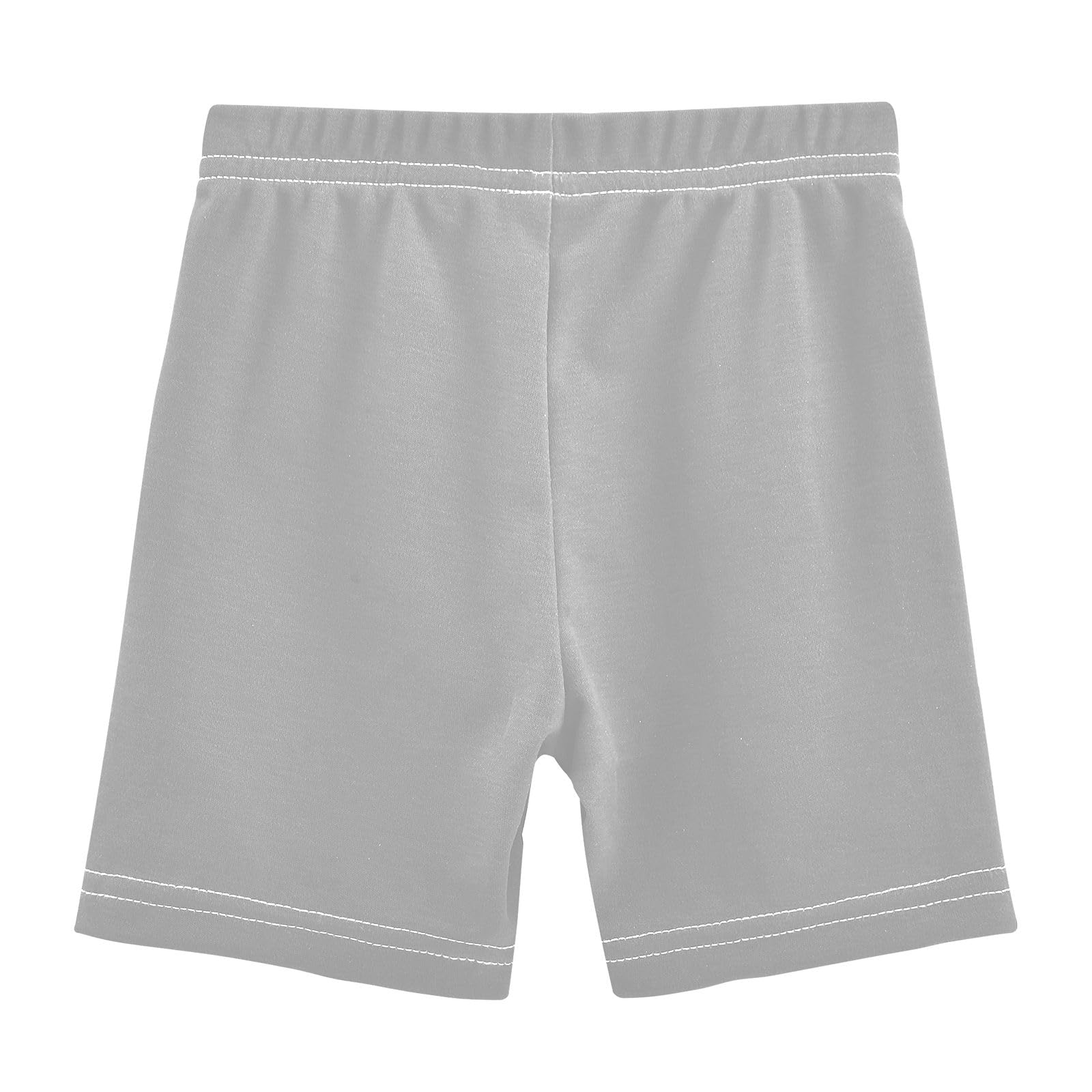 CHIFIGNO Girls Bike Shorts Breathable Cartwheel Shorts Kids Under Dress Biker Short Dark Gray Size 10