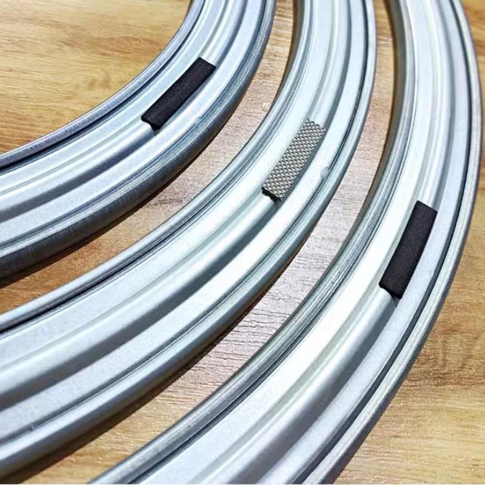 HCZION Cuscinetto Per Giradischi Per Impieghi Gravosi, Cuscinetto Rotante Rotondo Cuscinetti Lazy Susan, Base Con Piastra Girevole Liscia, Base Per Giradischi Con Rotazione A 360° Base In Lega Di Allu