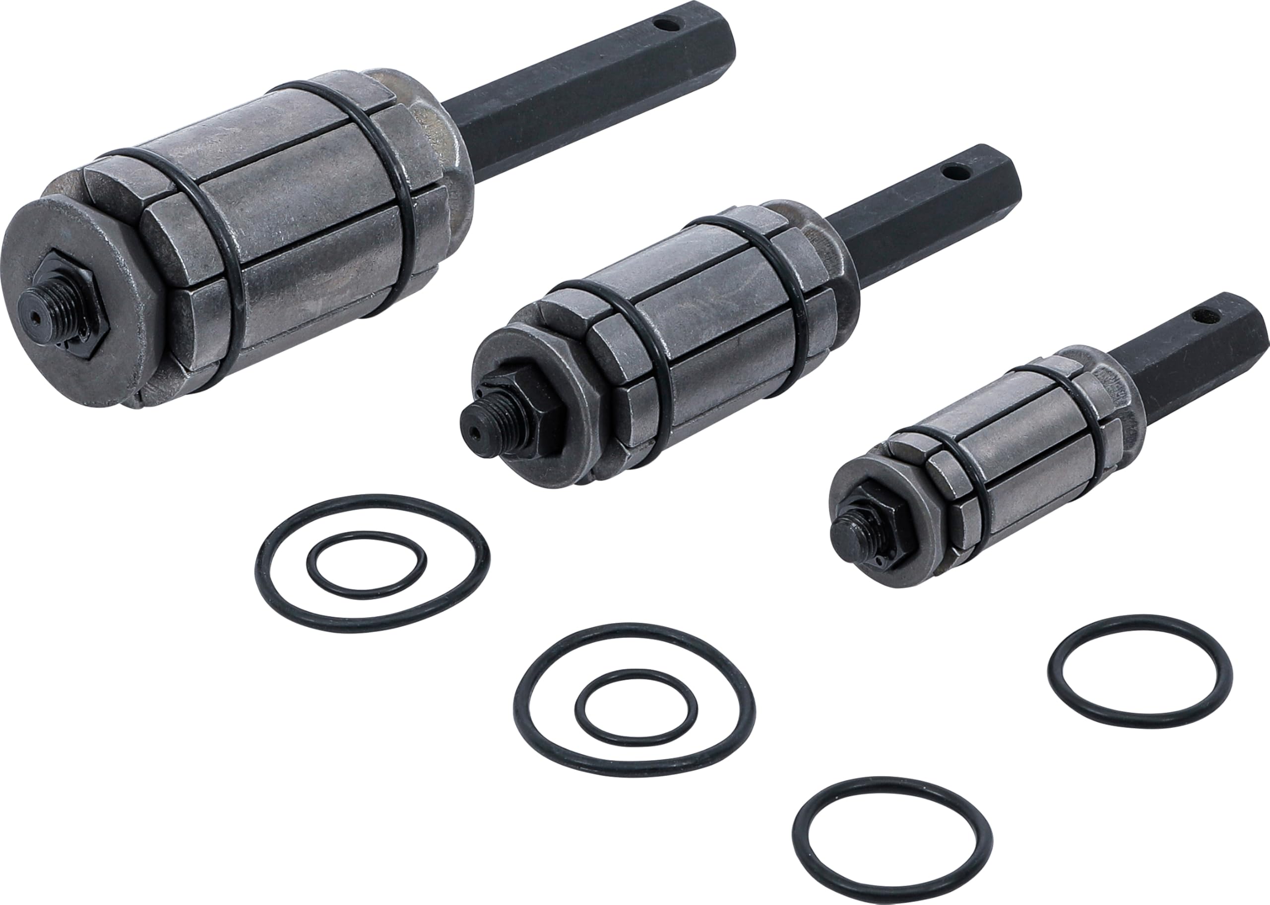 BGS 129 | Juego de extensores de tubos de escape | 3 piezas
