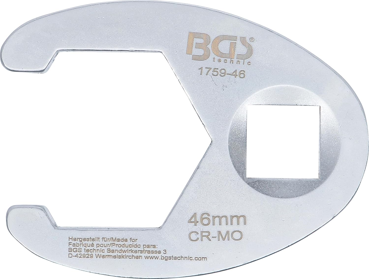 BGS 1759-46 | Crowfoot Spanner | 20 mm (3/4") Drive | 46 mm