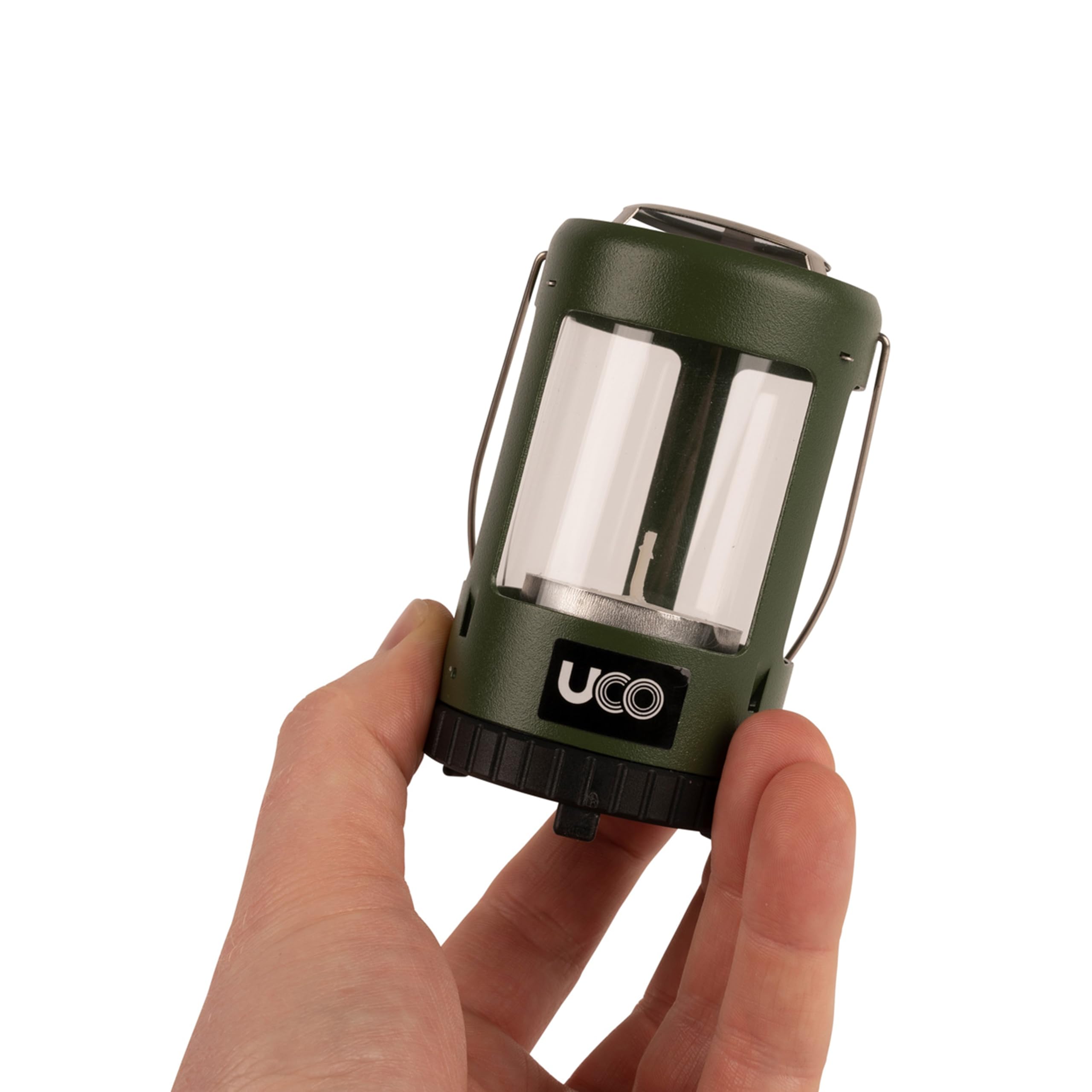 UCO Zestaw mini świeczników unisex 2.0, zielona malowana proszkowo, jeden rozmiar