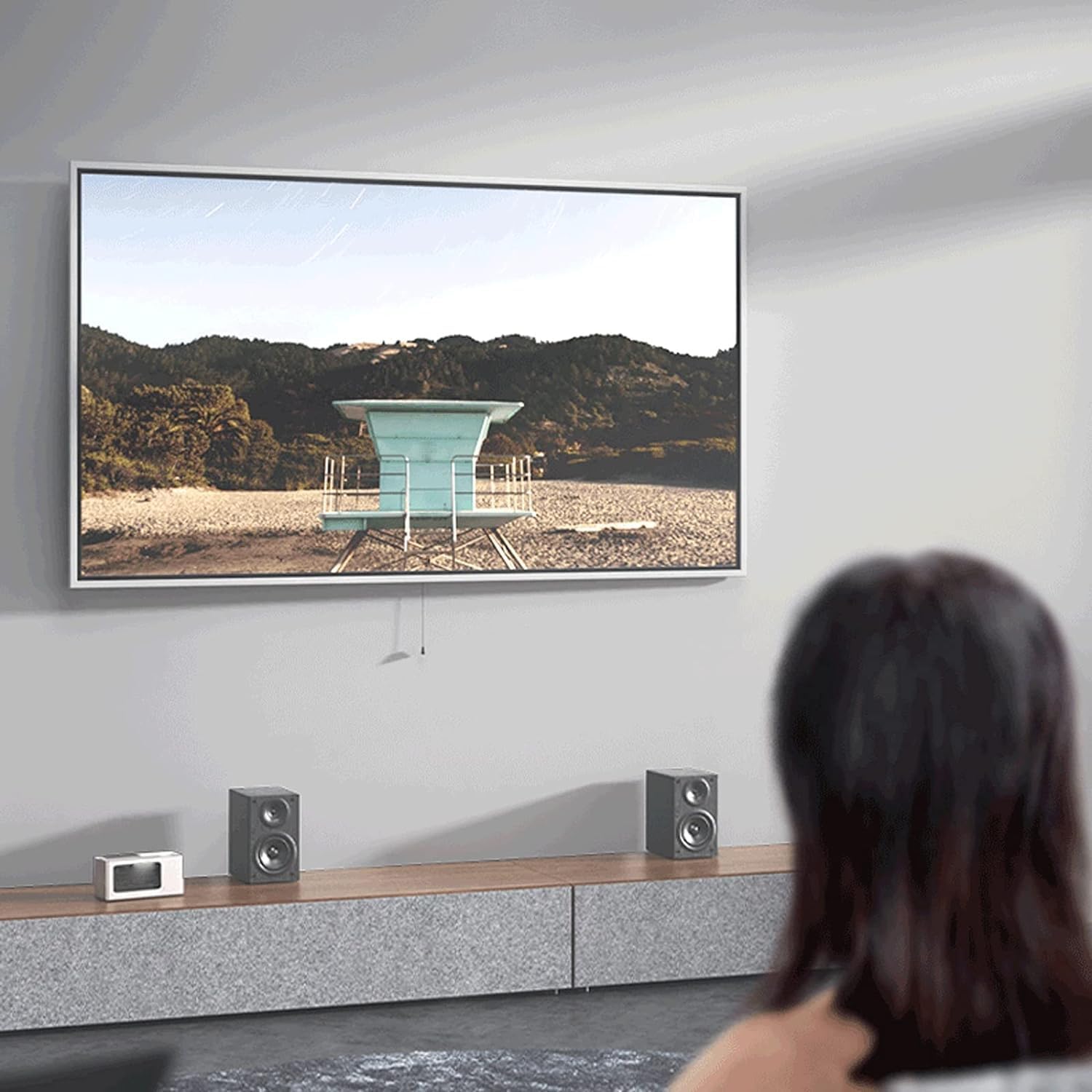 テレビ 壁掛け 金具 上下左右 アーム ～32インチ対応 壁掛けテレビ テレビ壁掛け金具 テレビ壁掛金具 収納 液晶 GH-WMRB-BK