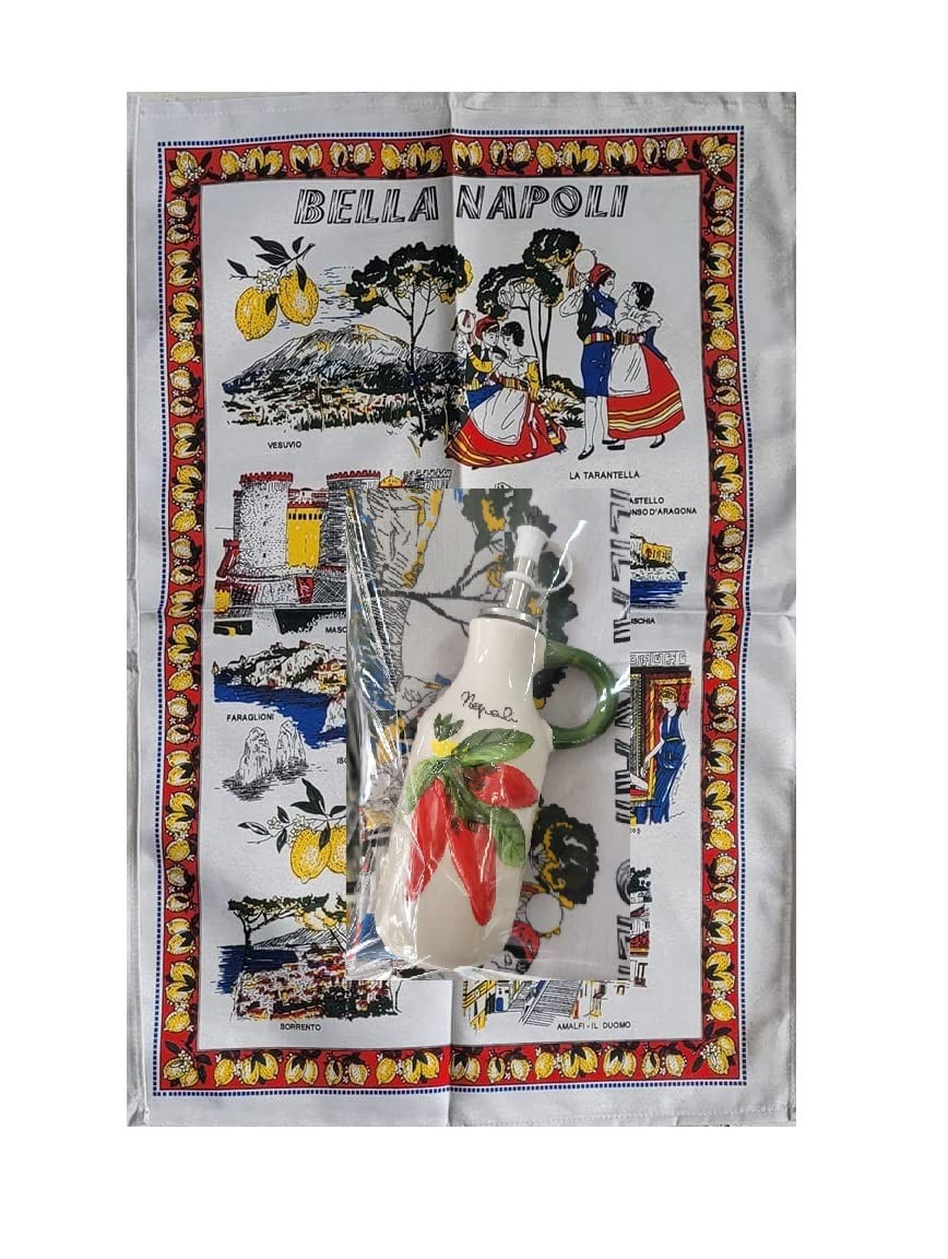 Cuchillo Bonito Nápoles artístico de 85 x 55 cm, una pieza selecta con amuleto SC1