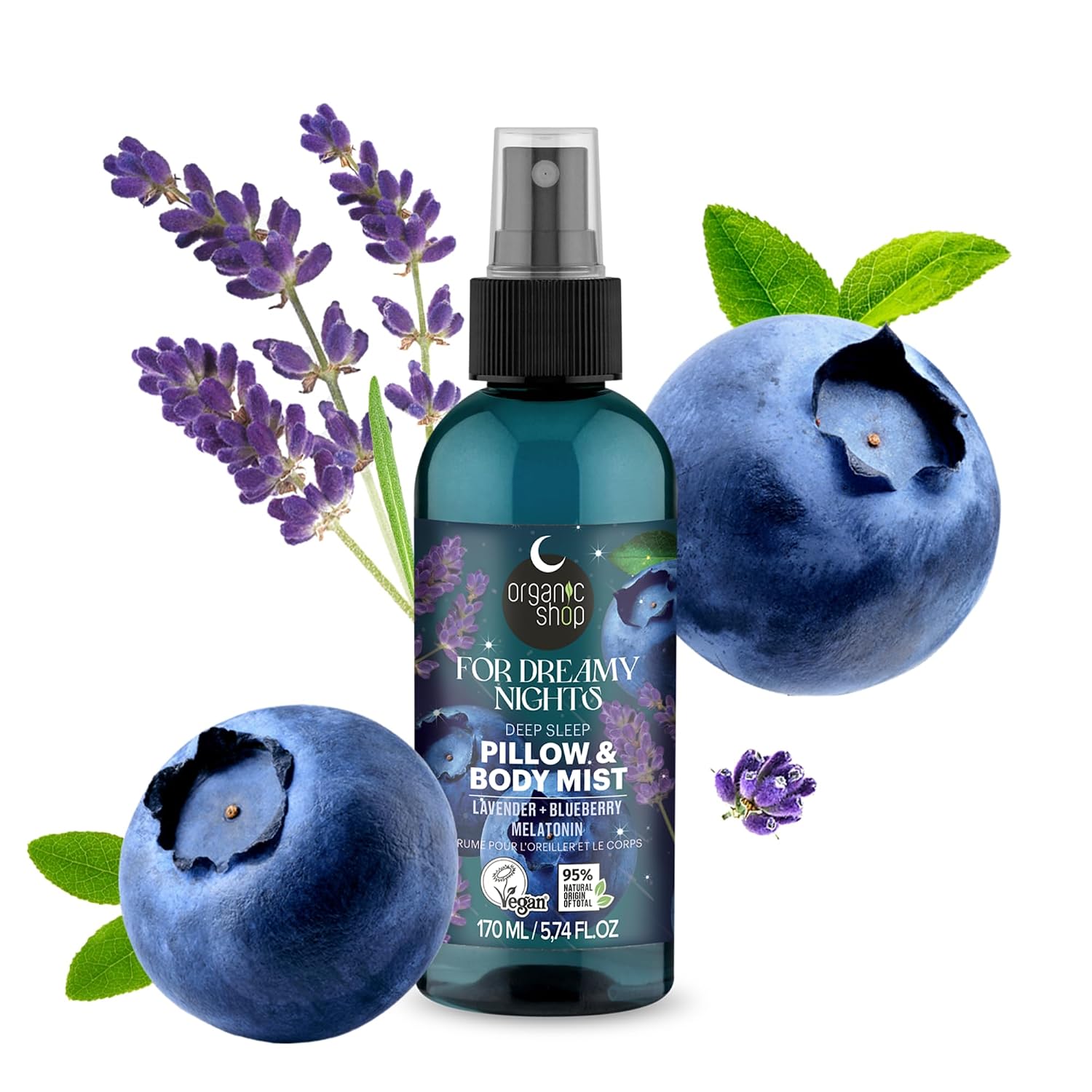 Organic Shop Sleeping - Deep Sleep Pillow & Body Mist, 170 ml
