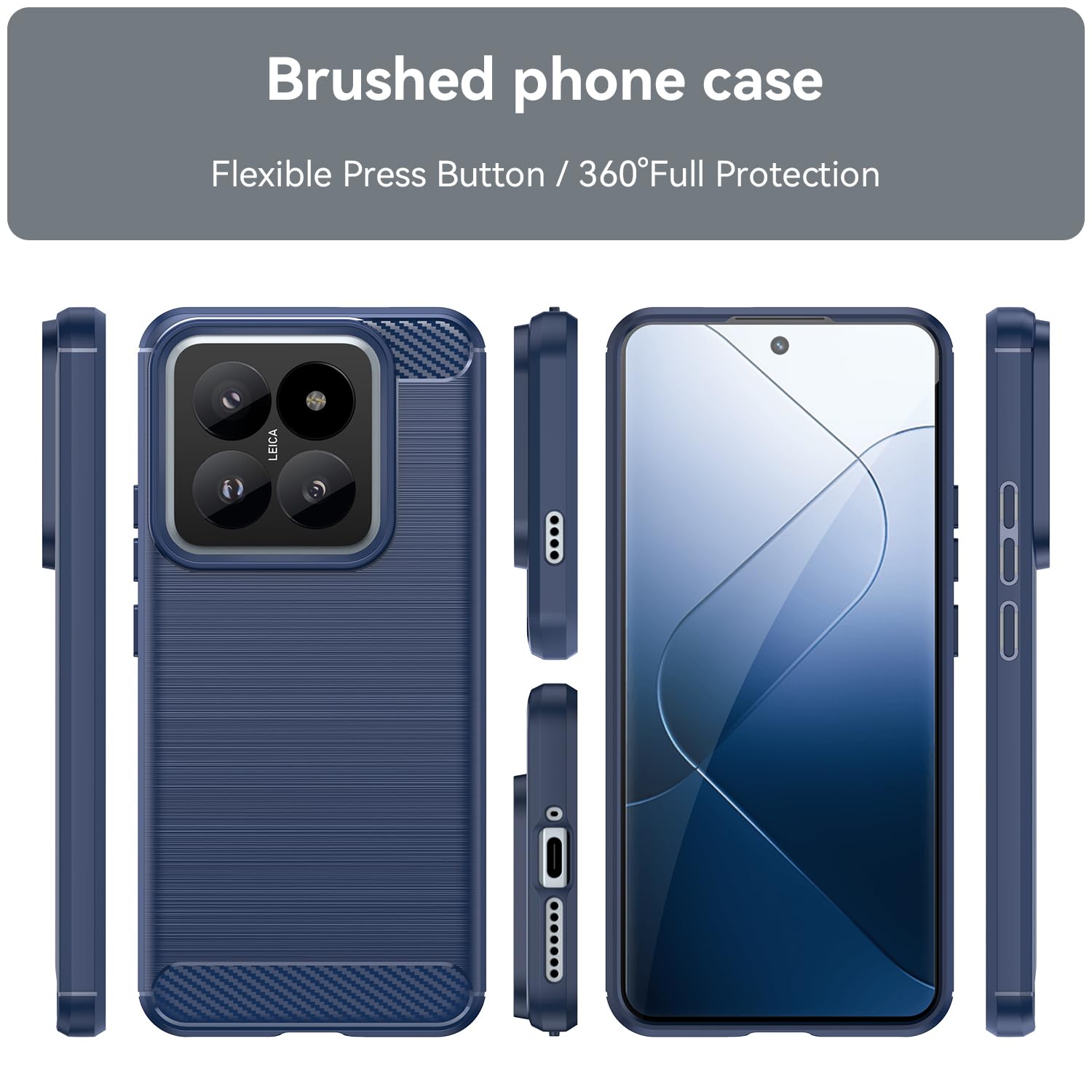 BOKYAS Cover per Oppo A78 4G - Custodia in Silicone di Cristallino - Non Ingiallente - TPU & PC Ibrida 360° Full Body Antiurto Protettiva, Trasparente