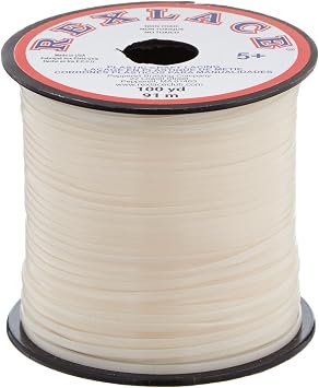 Pepperell Rexlace Plastic Craft Lace, 3/32-Inch Wide, Nite Glow RX100-31
