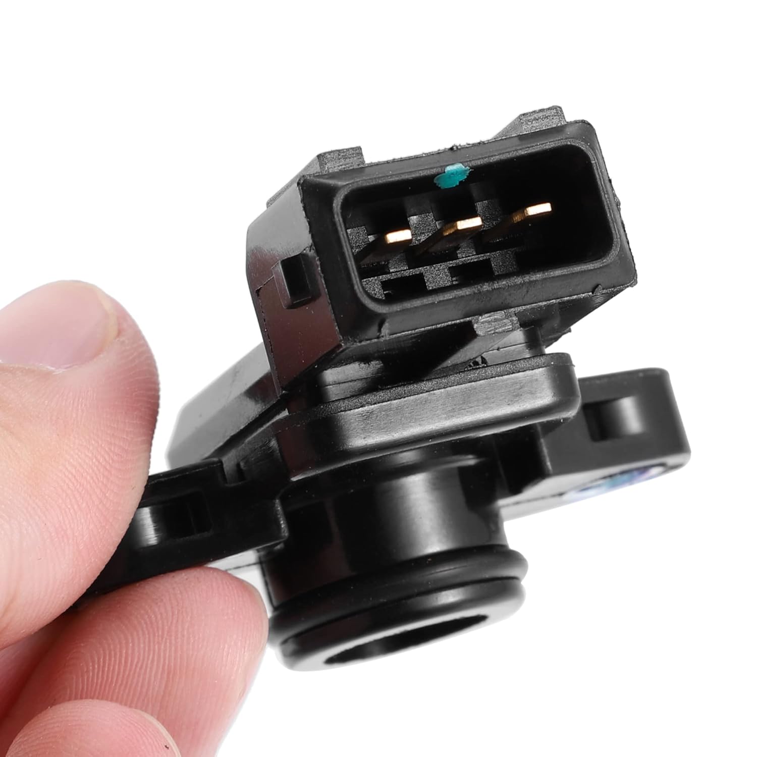 Car Air Pressure Sensor Map Sensor Replacement Mn153281 Abs Black