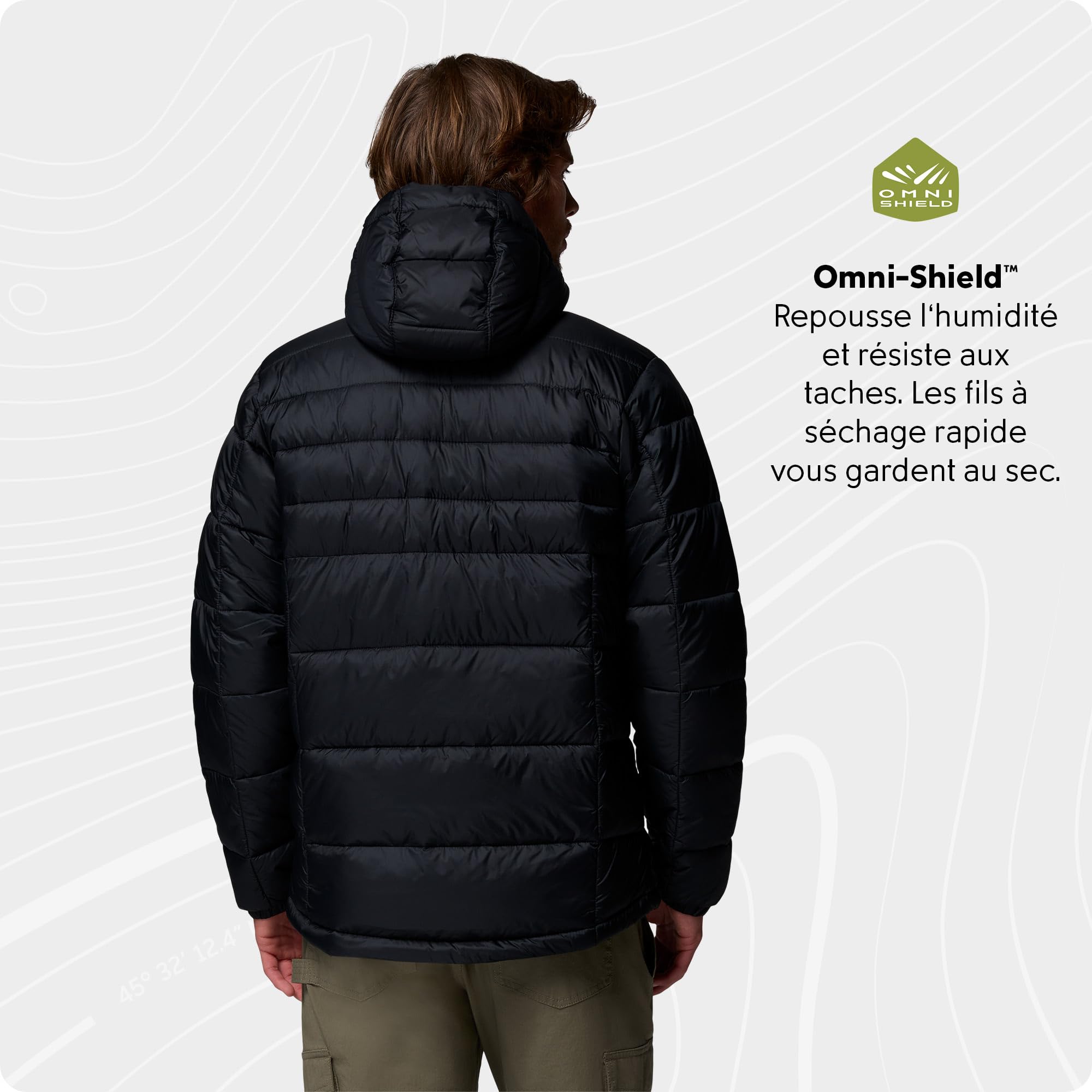 Columbia Buck Butte 2 Insulated Hooded Jacket Homme