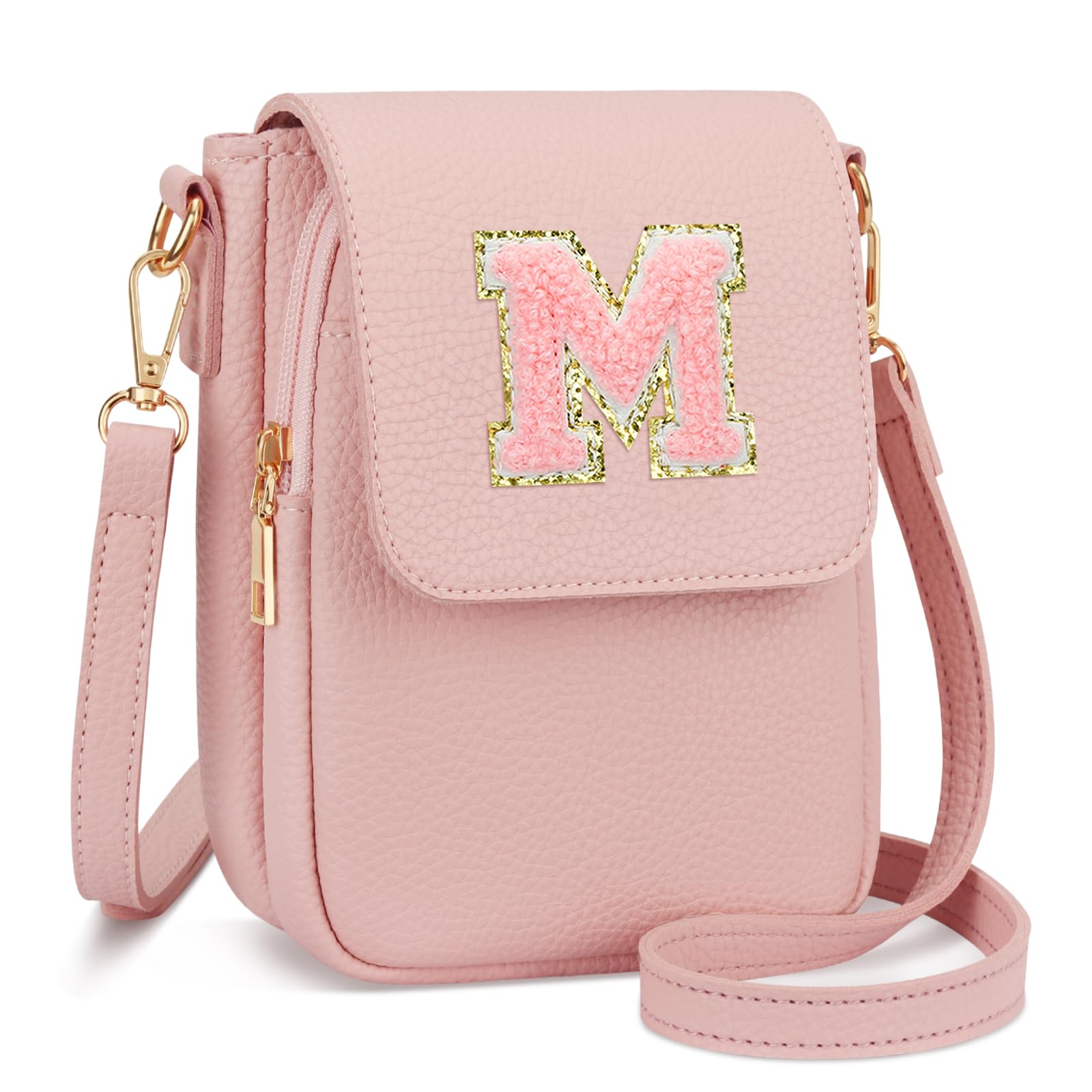 Gift for Girls Small Initial Cell Phone Purse Birthday Gift