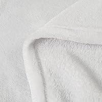 Vista 144 de BEDELITE Fleece Blanket White Throw Blanket for Couch & Bed, Luxury Plush Cozy Fuzzy Blanket 50" x 60", Super Soft Warm Lightweight Throw Blanket