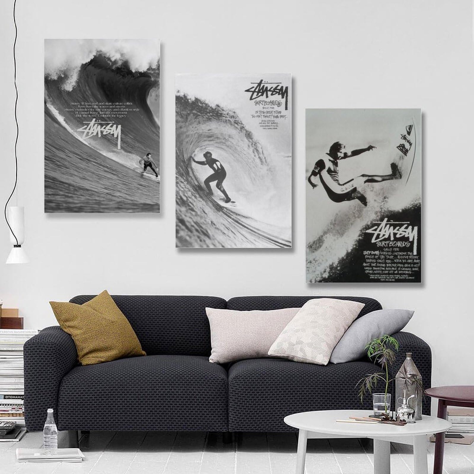 Lidoret A Set Of 3 Wall Art Stussy Canvas Poster Poster Wall Art