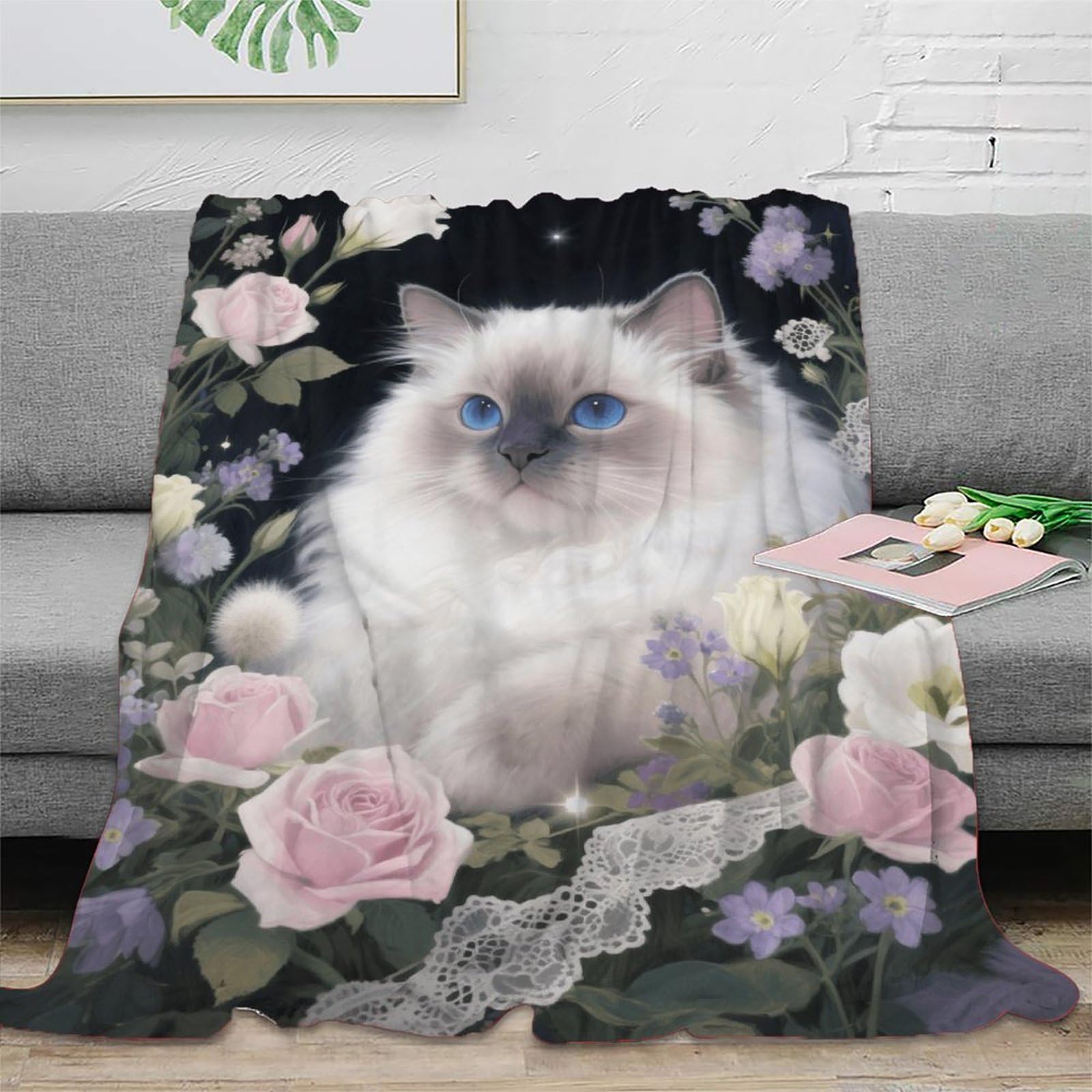 EMYXPAQM Fleece Throw Blanket