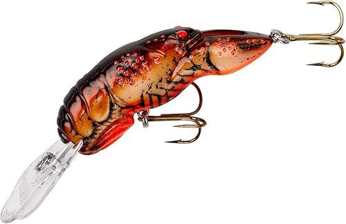 Rebel Lures Cebo de Pesca Original Realista para Cangrejo Crankbait