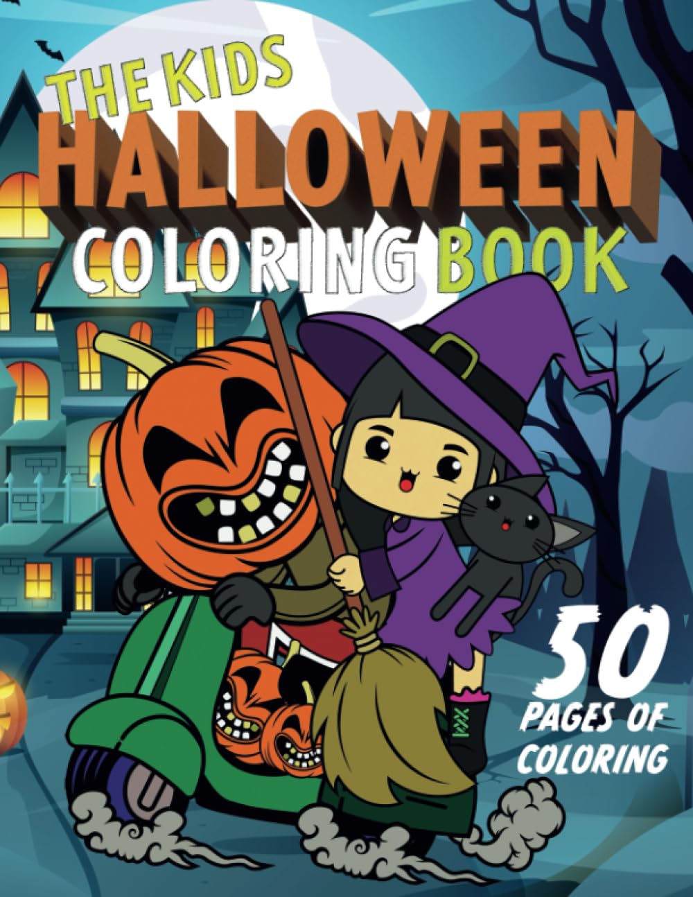 The Kids Halloween Coloring Book (The Kids Coloring Book Collection ...