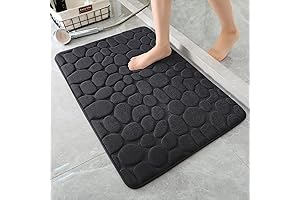 YIHOUSE Super Absorbent Memory Foam Bath Mats