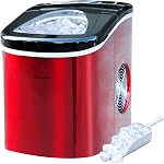 Frigidaire EFIC103-AMZ-SC Counter Top Maker avec seau de glace surdimensionné, acier inoxydable, fonction de nettoyage automatique, service lourd, inoxydable