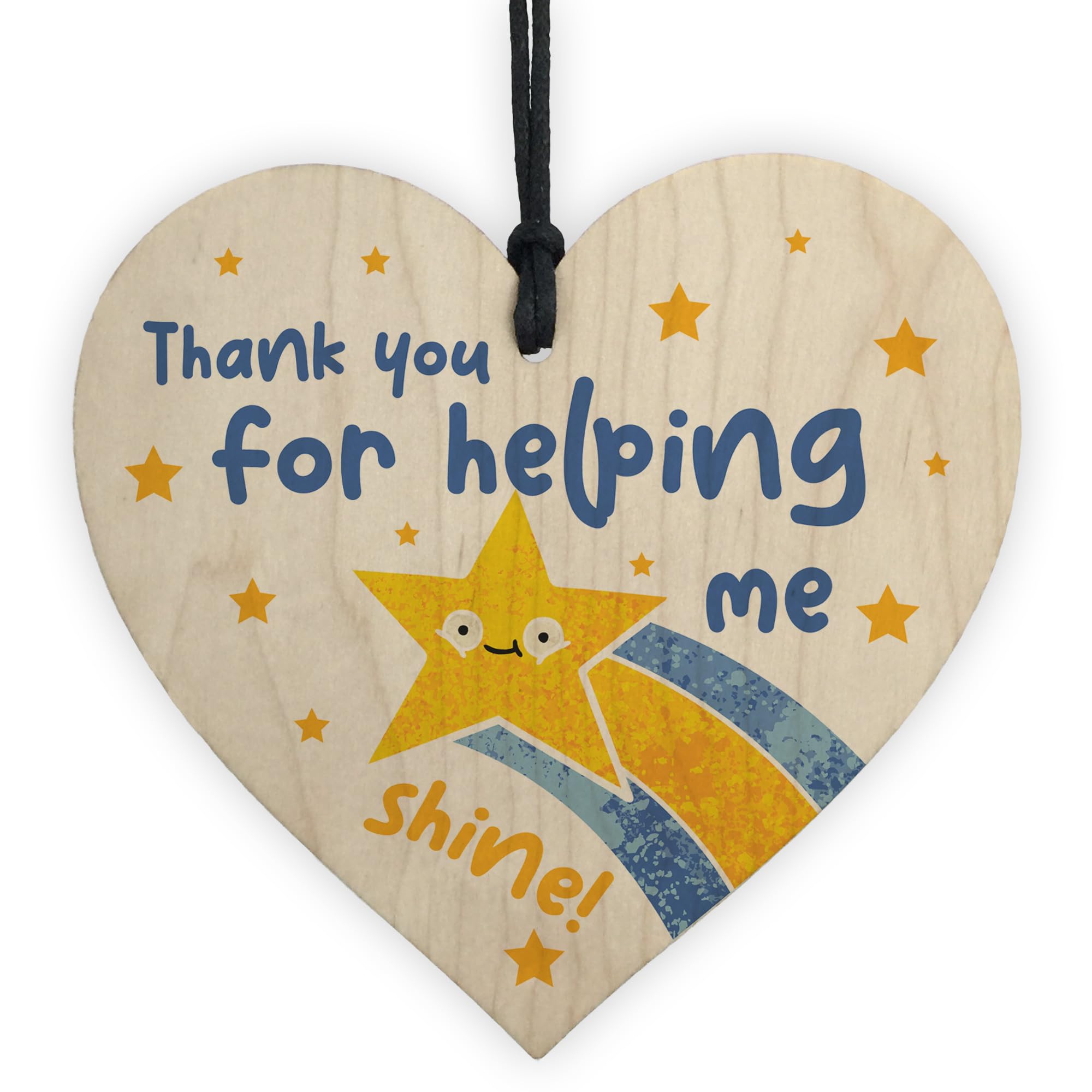 Red Ocean Thank You For Helping Me Shine For Teacher Nursery Teacher Teaching Assistant Pre School Keyworker Thank You Him Her Leaving School Nursery