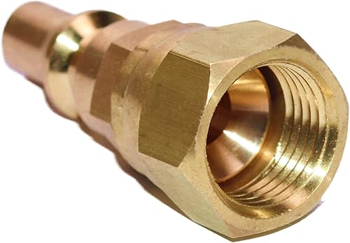 Miniatura 2 de DOZYANT Accesorios de conexión rápida de propano RV de 1/4 pulgadas para conectar electrodomésticos de gas de baja presión, parrilla, hoguera y