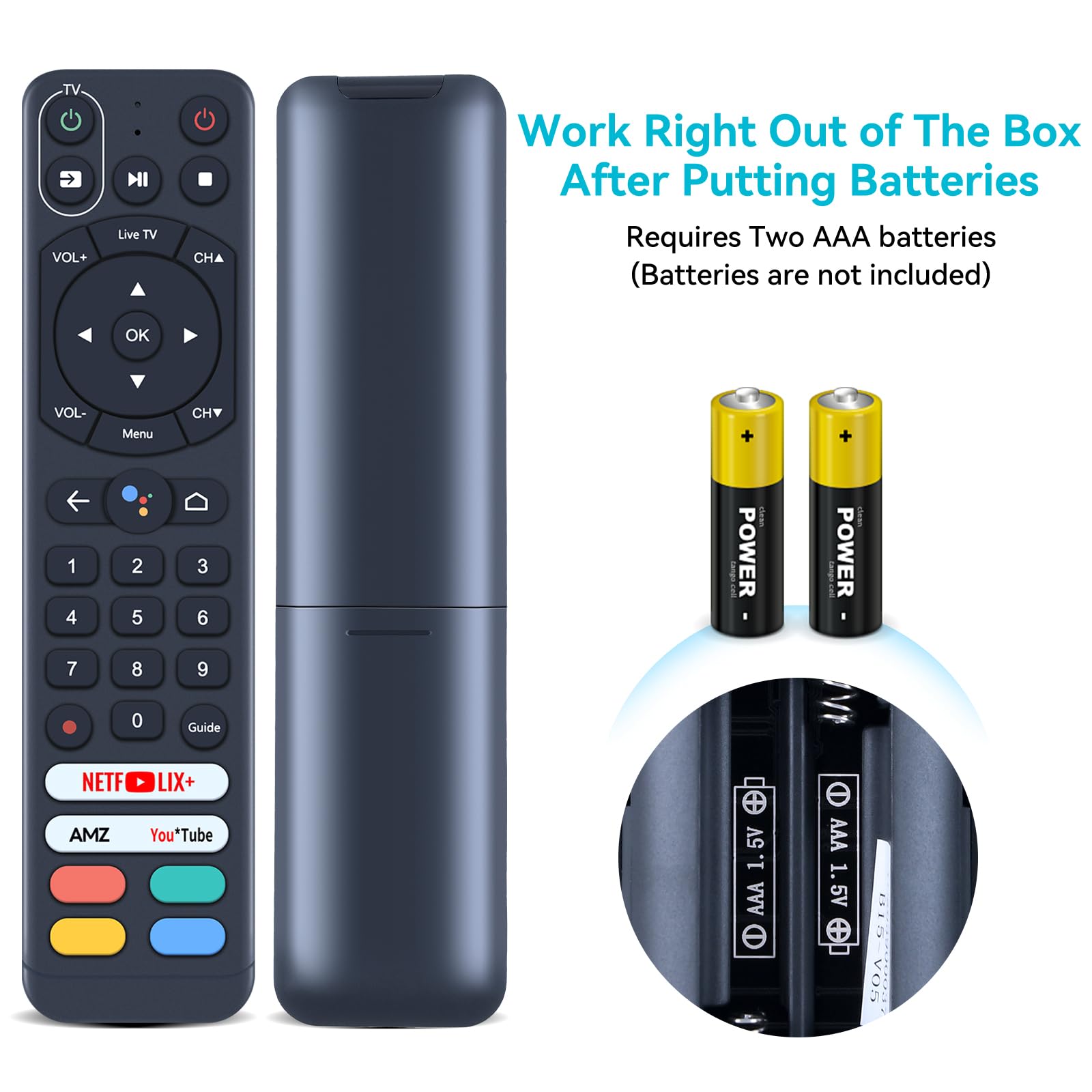 INFINITY 2 ルーパー + UNIVERSAL REMOTE Amazon.com: ZWP Replacement Voice Remote Control fit for InfiniTV