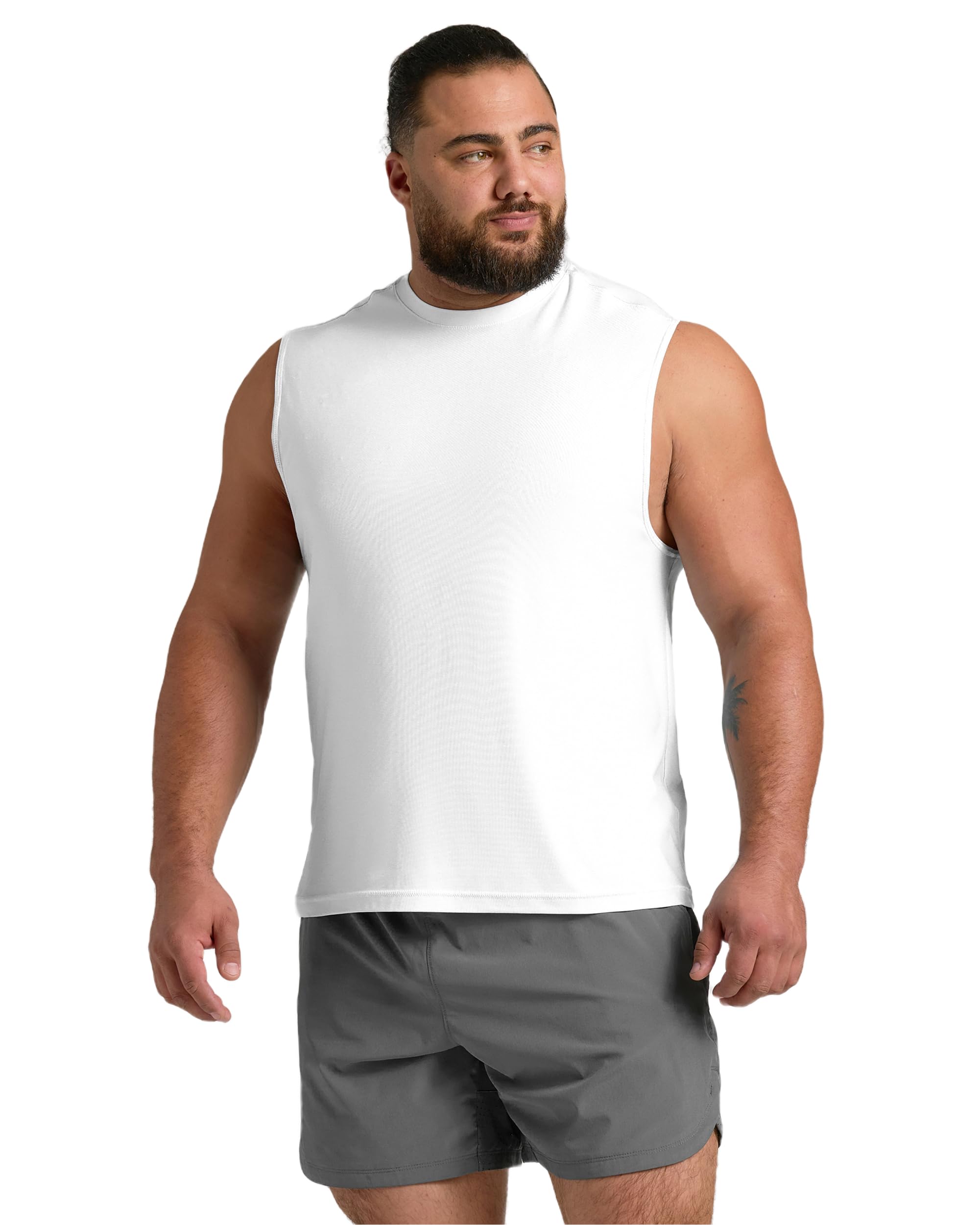 True Classic Workout Shirts for Men – Mens Shirts & Muscle Shirt for Men, Gym Shirts, Tank Tops Men and Athletic Base Layer