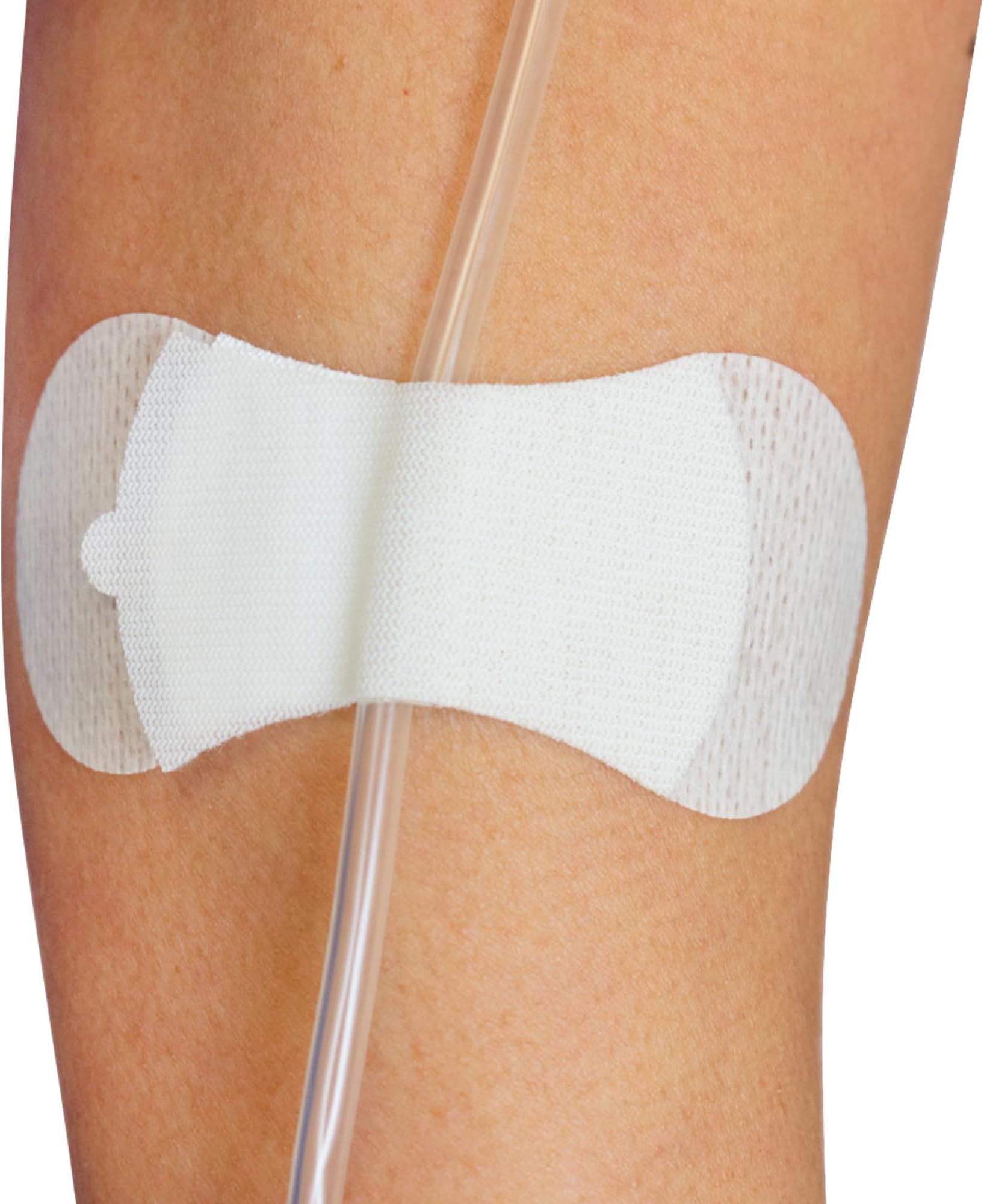 TIDI Grip-Lok Medium Securement Device ― Pack Of 10 ― White ― Flexible Material ― Low-Profile Design For Comfort ― Home Healthcare ― Medical Supplies (3300M-10PK)