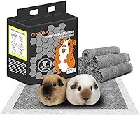 Vista 1 de Ropa de cama de conejillo de indias, forros desechables de jaula de conejillo de indias, almohadillas de orina absorbentes e impermeables