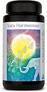 Pureveda Vata Harmonizer - nur natürliche Inhaltsstoffe | Haritaki | Ashwagandha | Salai Guggal [Weihrauch, Boswellia serrata] ohne Zusatzstoffe - von BIOTIKON®