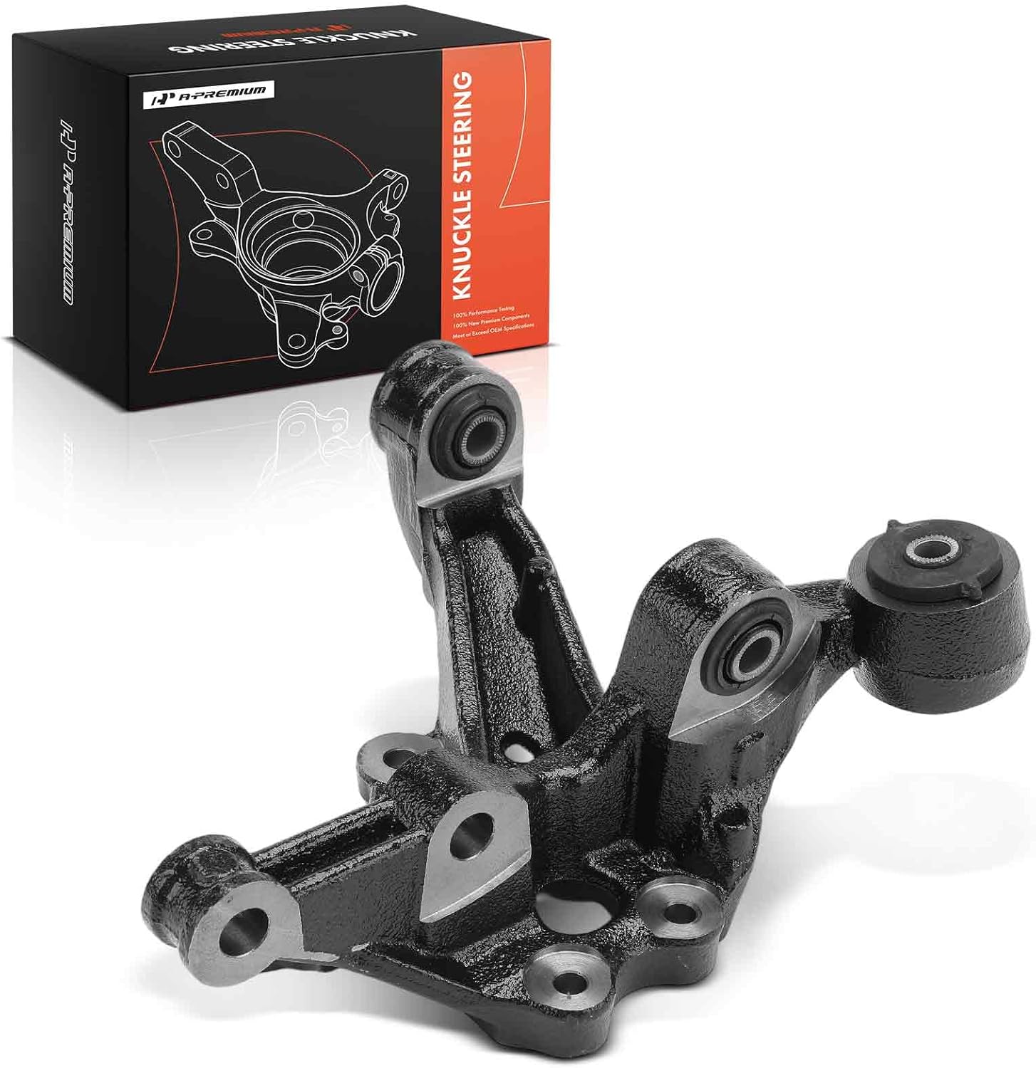 A-Premium Rear Right Suspension Steering Knuckle Compatible with Toyota Camry 2012-2018, Avalon 2013-2019, Passenger Side