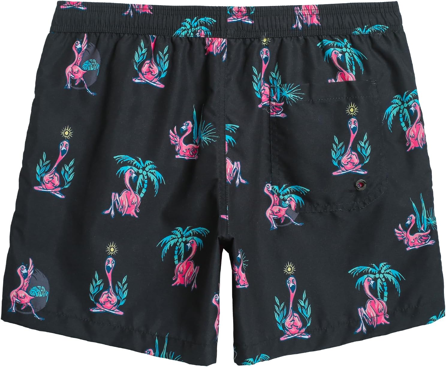 maamgic Mens Swim Trunks 5" Quick Dry Beach Shorts Bathing Suits with Mesh Lining Pockets