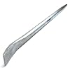 Groz 16 Cat/Aligning Pry Bar, Forged Chrome Alloy Steel, 38-43 HRC Hardened, 5/8 Round Section, Zinc Plated, Ironworker Drift Pin & Lining-Up Tool (33169)